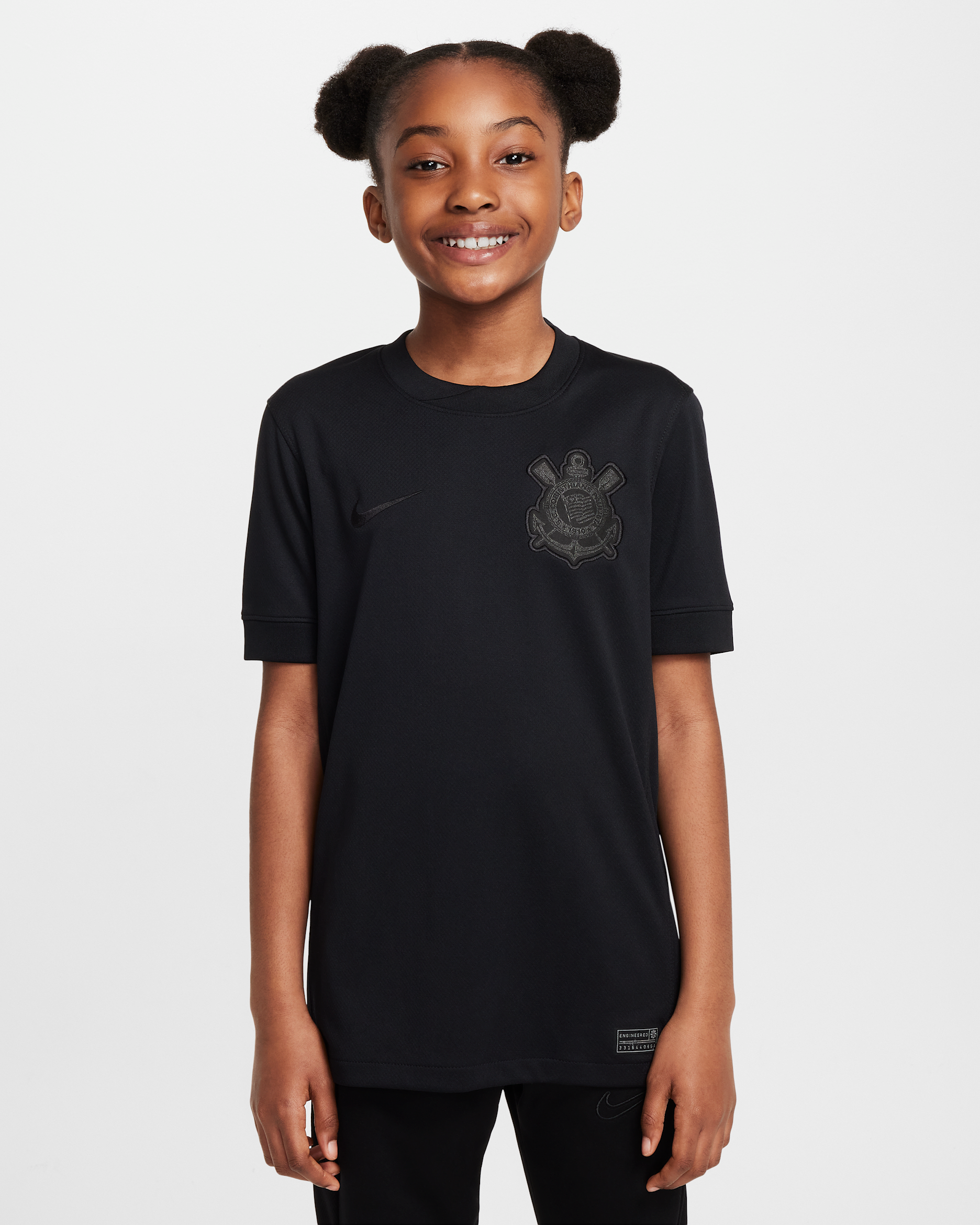 S.C. Corinthians 2024/25 Stadium Away Big Kids' Nike Dri-FIT